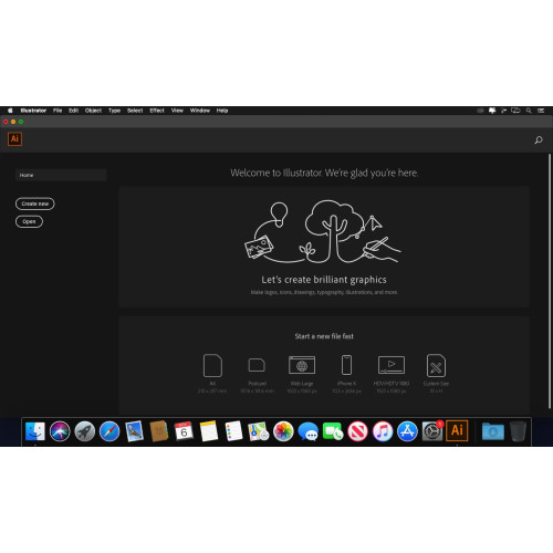 Встановлення Adobe Illustrator на Mac